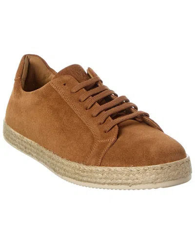 M By Bruno Magli Amalfi Suede Sneaker In Brown