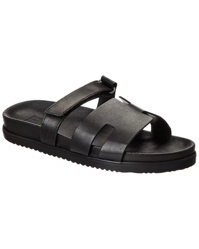 M By Bruno Magli Arko Leather Sandal In Black