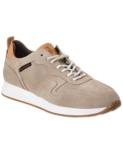 M By Bruno Magli Capri Suede Sneaker In Gray