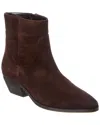 M By Bruno Magli Fabiana Suede Boot In Brown