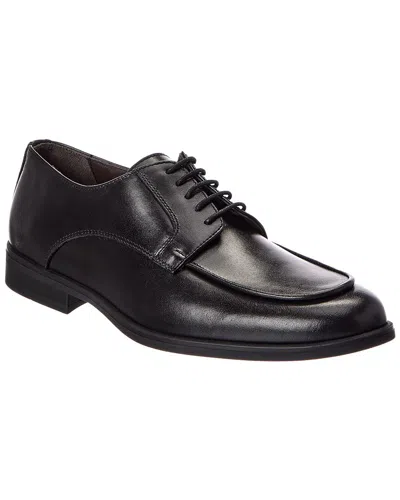 M By Bruno Magli Falerno Leather Derby In Black