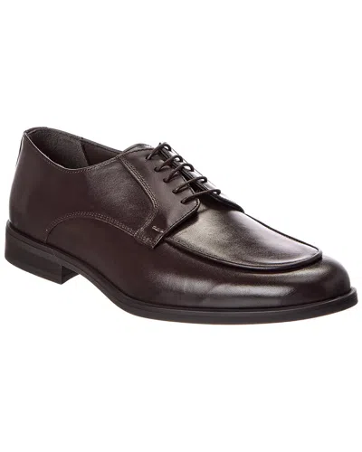 M By Bruno Magli Falerno Leather Derby In Brown