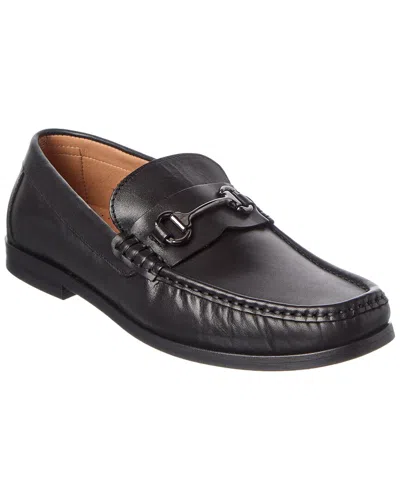 M By Bruno Magli Giacomo Leather Loafer In Black