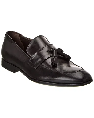 M By Bruno Magli Glen Leather Loafer In Black