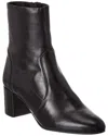 M By Bruno Magli June Leather Bootie In Black