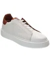 M By Bruno Magli Lisbon Leather Slip-on Sneaker