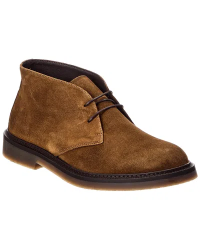 M By Bruno Magli Mabelton Suede Chukka Boot In Brown
