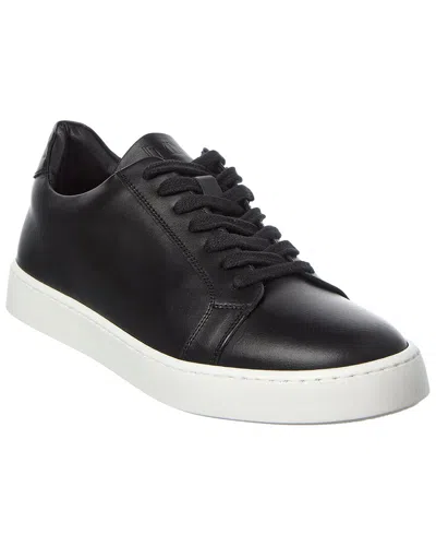 M By Bruno Magli Magnifico Leather Sneaker In Black