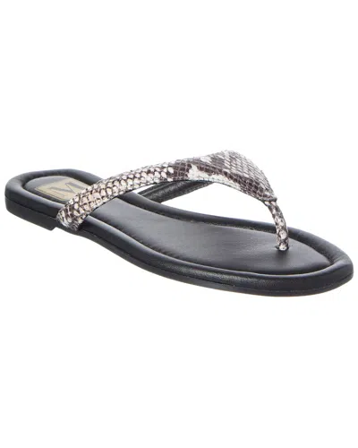 M By Bruno Magli Malora Leather Sandal In Black