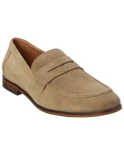M By Bruno Magli Modena Suede Loafer In Brown