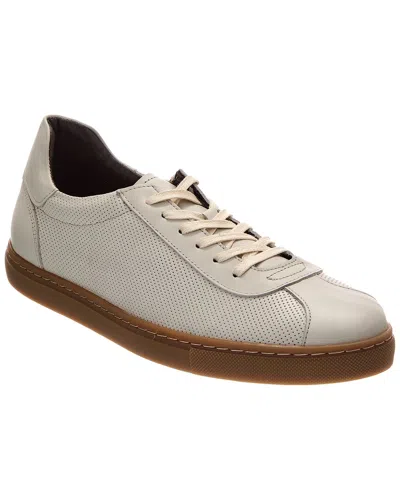 M By Bruno Magli Nate Leather Sneaker In Neutral