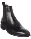 M By Bruno Magli Nello Leather Bootie In Black