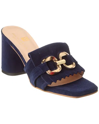 M By Bruno Magli Neve Suede Sandal In Blue