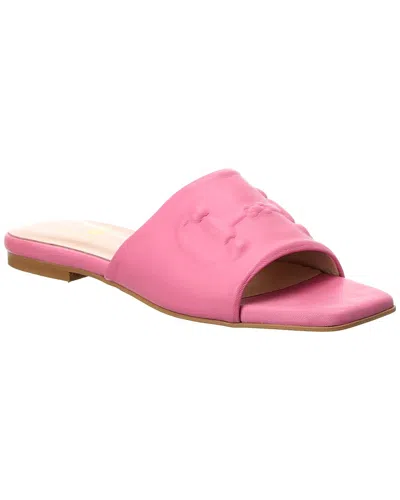 M By Bruno Magli Nilla Leather Sandal In Pink