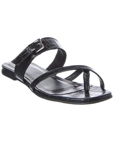 M By Bruno Magli Noela Leather Sandal In Black