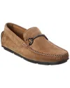 M By Bruno Magli Parker Suede Loafer In Brown