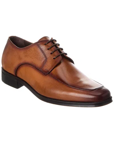 M By Bruno Magli Pio Leather Oxford In Brown