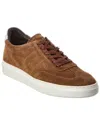 M By Bruno Magli Serafino Suede Sneaker In Brown