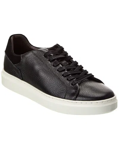 M By Bruno Magli Sierra Leather Sneaker In Black
