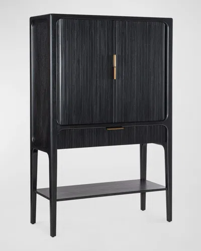 M By Hooker Furnishings Archer Bar Cabinet In Black