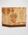 M By Hooker Furnishings Auberon Burl Accent Table In Natural Burl
