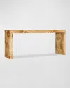 M BY HOOKER FURNISHINGS AUBERON BURL CONSOLE TABLE