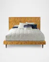 M By Hooker Furnishings Daphne King Bed In Goldenrod