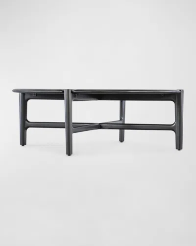 M By Hooker Furnishings Harlow Round Coffee Table In Black