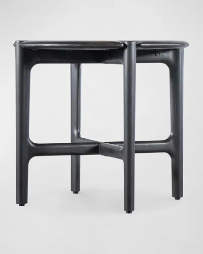 M By Hooker Furnishings Harlow Round Side Table In Black
