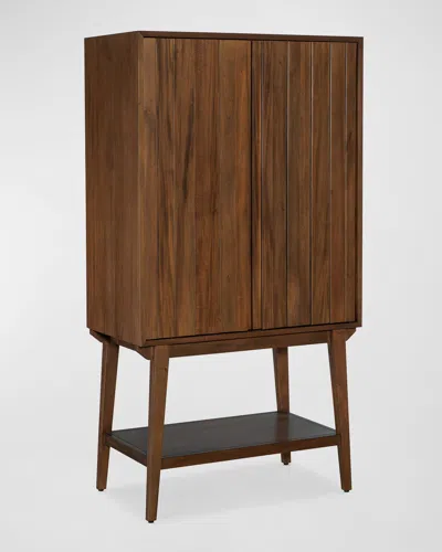 M By Hooker Furnishings Orson Bar Cabinet In Dark Mahogany