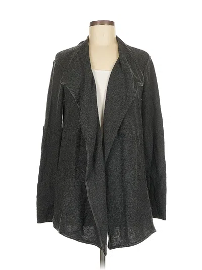 Pre-owned M By Michael Stars Wool Cardigan Sweater In Gray