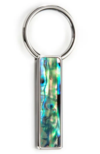 M Clip M-clip® Abalone Key Chain In Multi