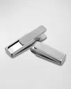 M Clip Aluminum-inlay Stainless Steel Money Clip