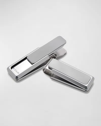 M Clip Aluminum-inlay Stainless Steel Money Clip