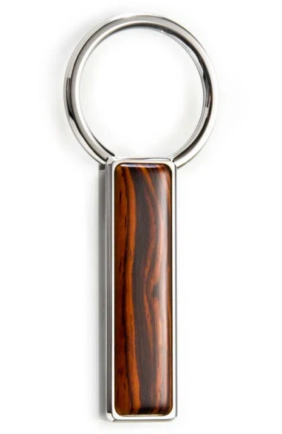 M Clip M-clip® Cocoblo Wood Key Chain In Multi