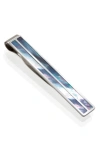 M CLIP MOTHER-OF-PEARL TIE BAR