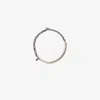M Cohen Sterling Silver Elm Trio Pearl Chain Bracelet In Silver
