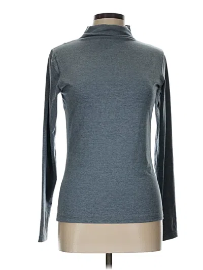 Pre-owned M Collection Turtleneck Sweater In Gray