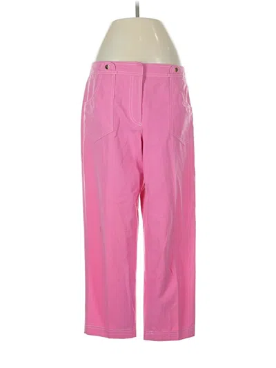 Pre-owned M David Meister Casual Pants In Pink