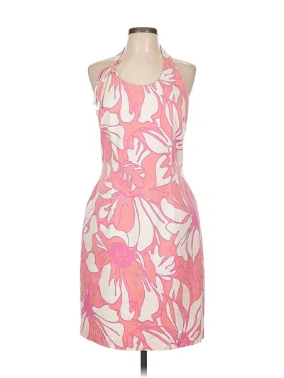 Pre-owned M David Meister Cocktail Dress In Pink