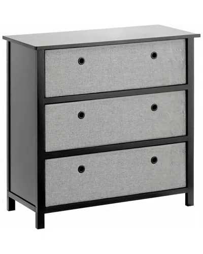 M DESIGN M DESIGN FOLDABLE 3-DRAWER WIDE STORAGE UNIT