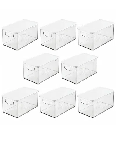M Design Set Of 2 Organizer Bin With Handles & Lid