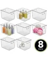 M DESIGN M DESIGN SET OF 8 ORGANIZER BIN WITH LID & HANDLES