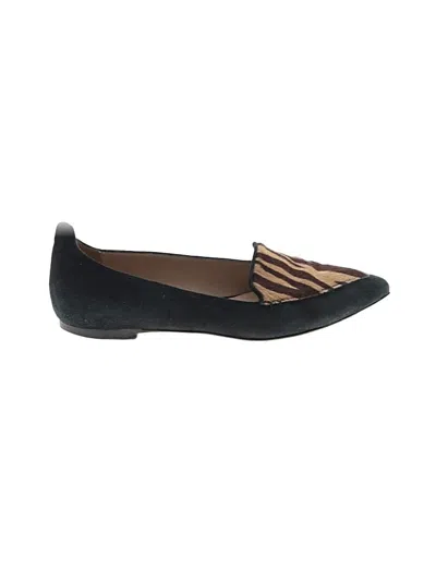 Pre-owned M. Gemi Flats In Black
