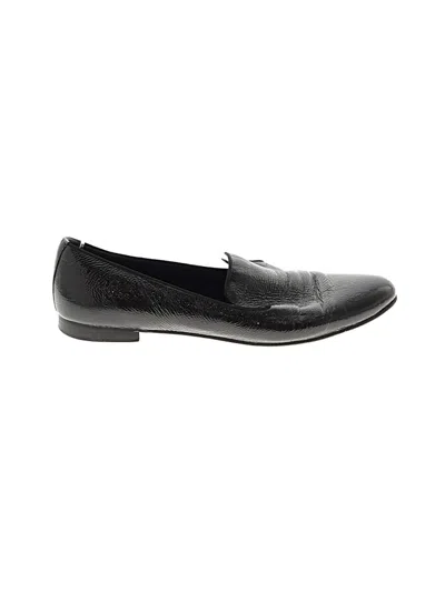 Pre-owned M. Gemi Flats In Black