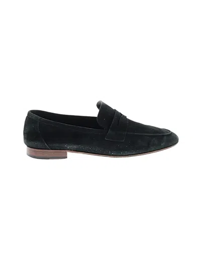 Pre-owned M. Gemi Flats In Black