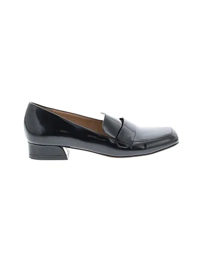 Pre-owned M. Gemi Flats In Black