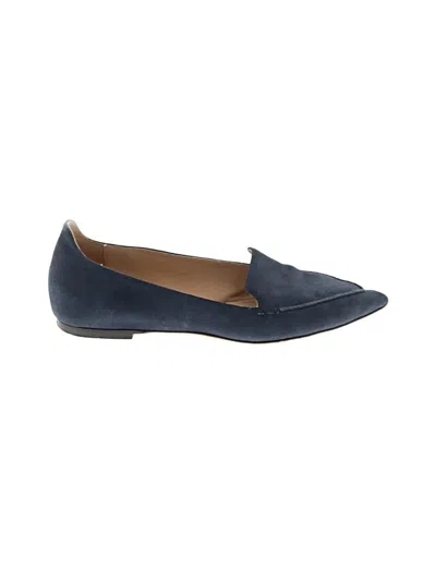 Pre-owned M. Gemi Flats In Blue