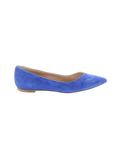 Pre-owned M. Gemi Flats In Blue