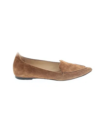 Pre-owned M. Gemi Flats In Brown